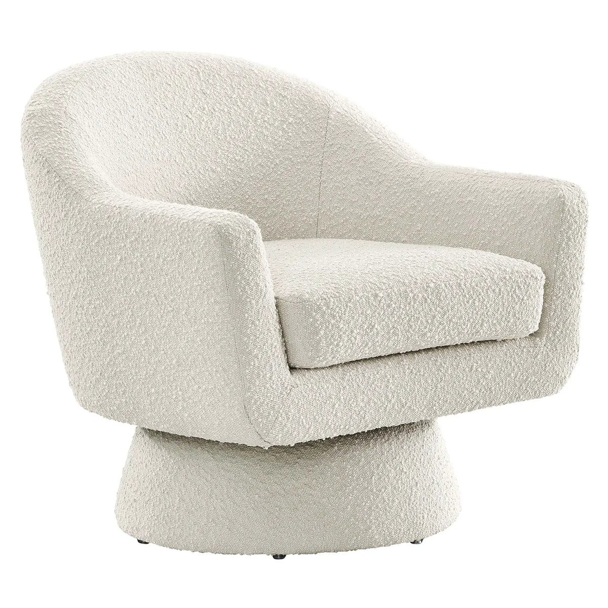 Astral Boucle Fabric Swivel Chair by Modway by HouseOfZazla
