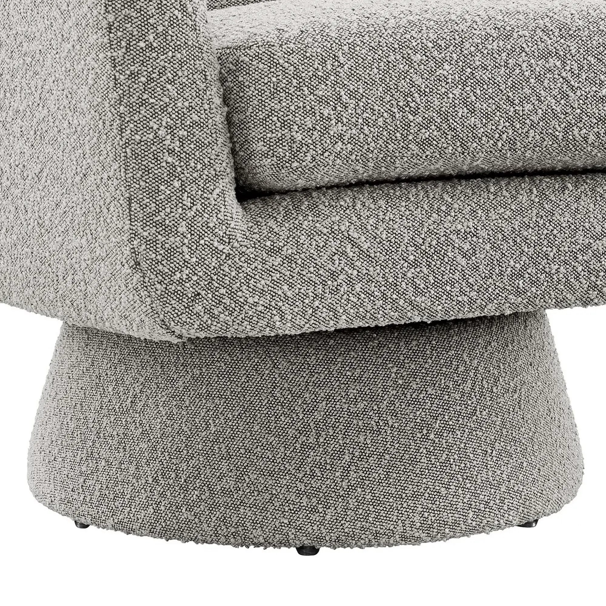 Astral Boucle Fabric Swivel Chair by Modway by HouseOfZazla