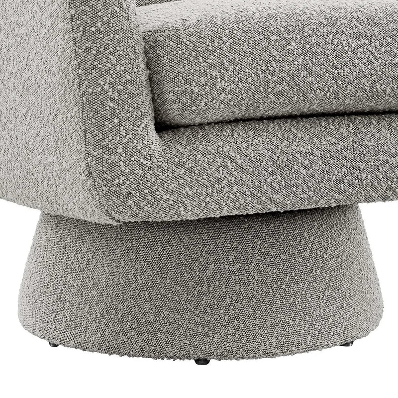 Astral Boucle Fabric Swivel Chair by Modway by HouseOfZazla