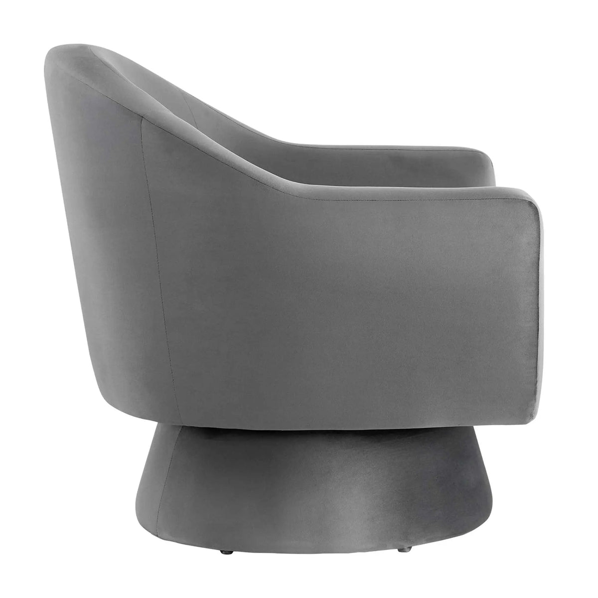 Astral Performance Velvet Fabric and Wood Swivel Chair by Modway by HouseOfZazla