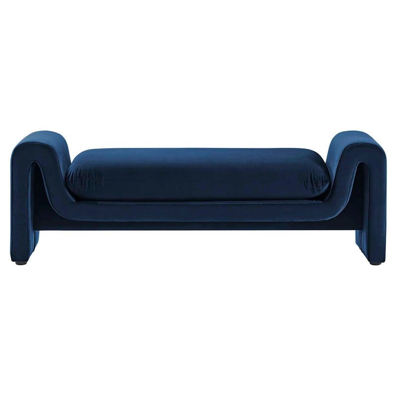 Waverly Performance Velvet Bench by Modway by HouseOfZazla