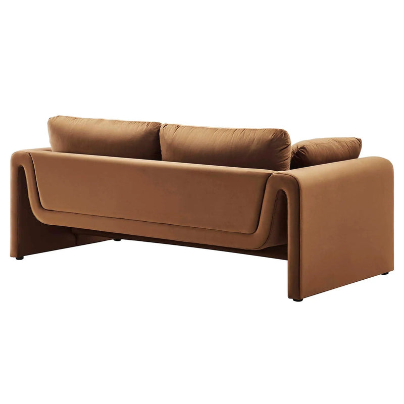 Waverly Performance Velvet Sofa by Modway by HouseOfZazla