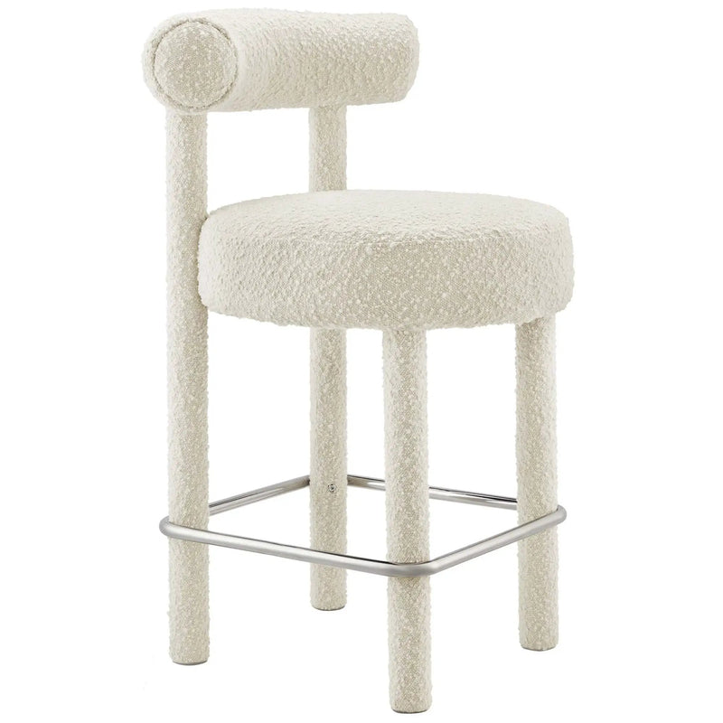 Toulouse Boucle Fabric Counter Stool by Modway by HouseOfZazla