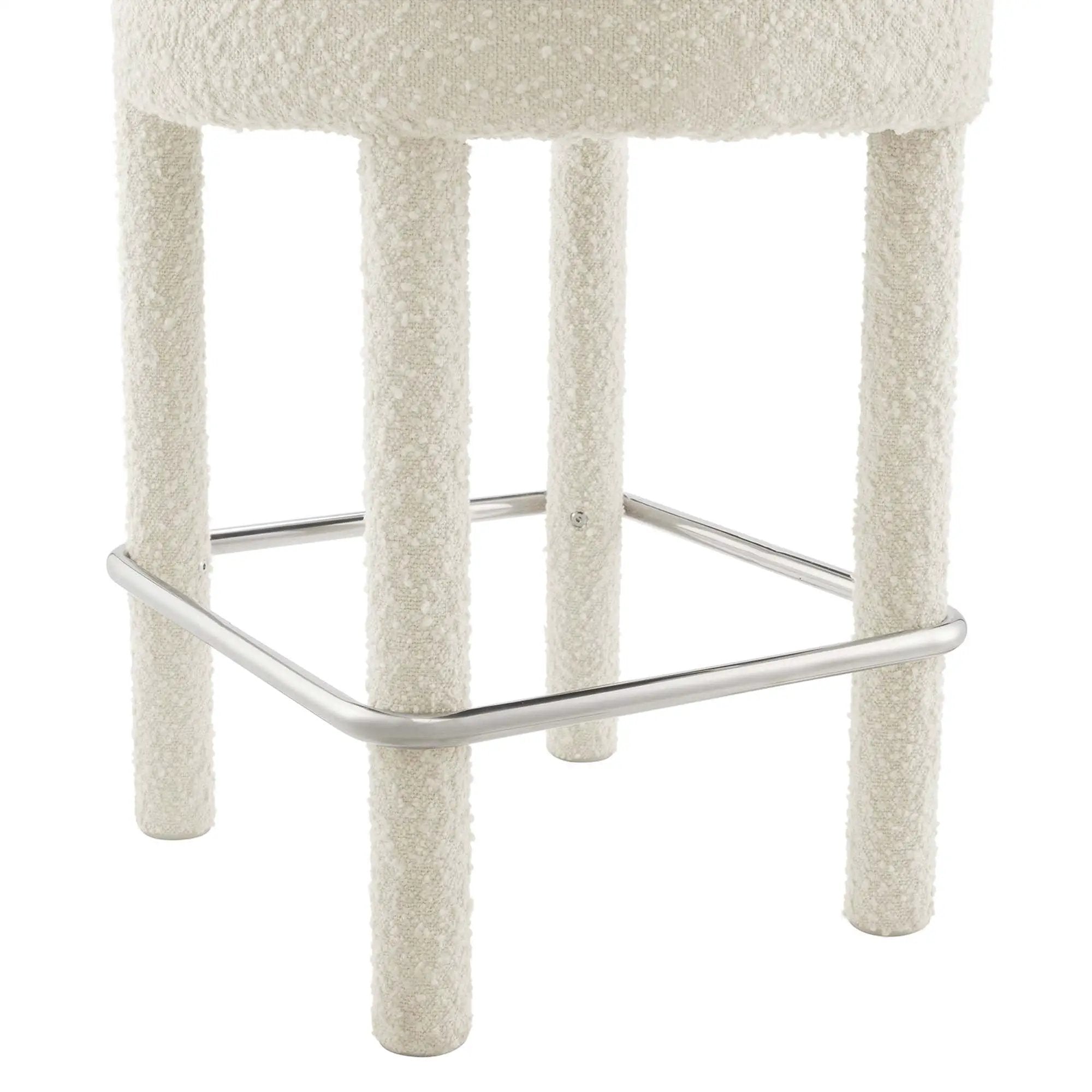 Toulouse Boucle Fabric Counter Stool by Modway by HouseOfZazla