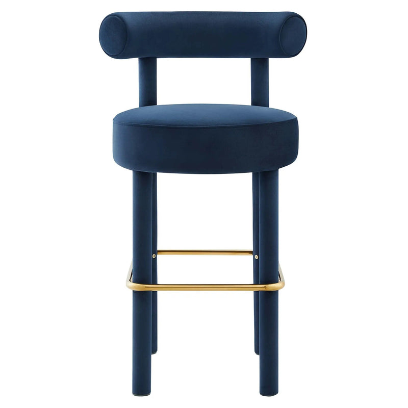 Toulouse Performance Velvet Bar Stool by Modway by HouseOfZazla