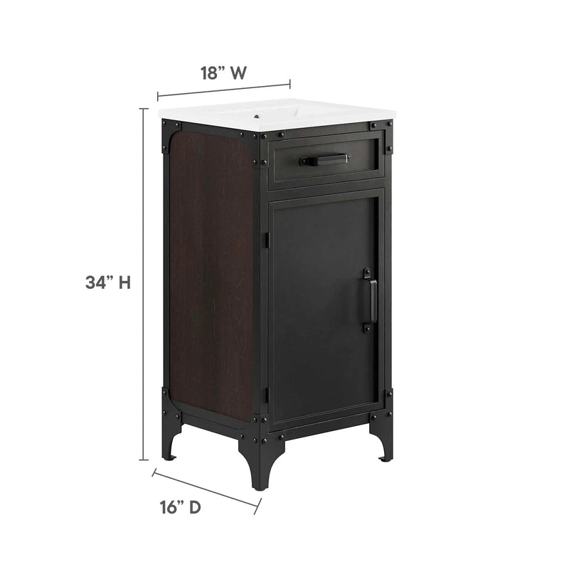 Steamforge 18" Bathroom Vanity by Modway by HouseOfZazla