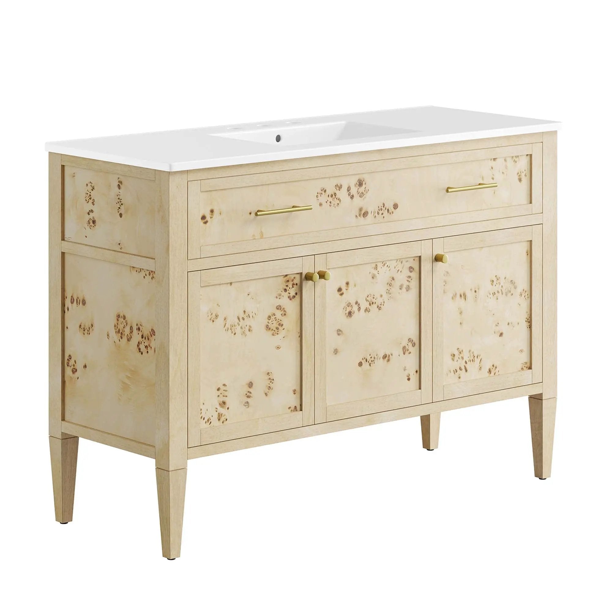 Elysian 48" Wood Single Sink Bathroom Vanity by Modway by HouseOfZazla