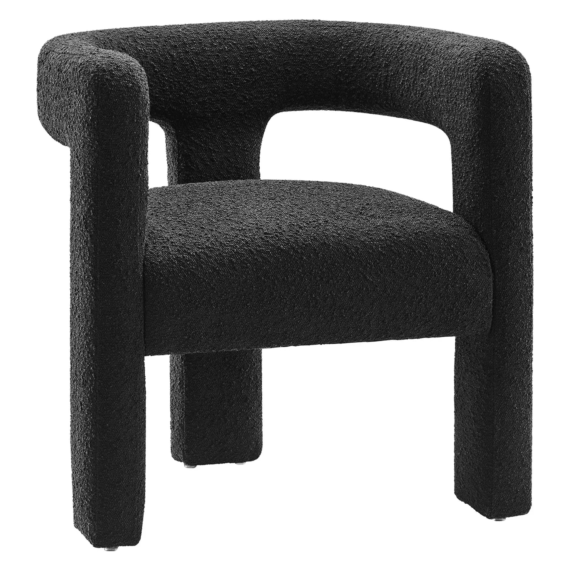 Kayla Boucle Upholstered Armchair by Modway by HouseOfZazla