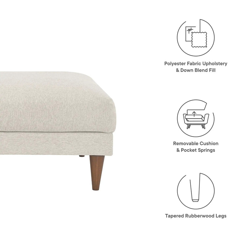 Zoya Down Filled Overstuffed Ottoman by Modway by HouseOfZazla