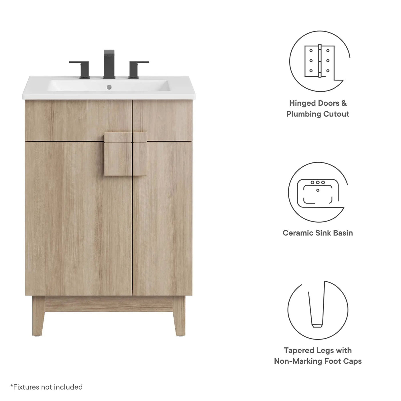 Miles 24" Bathroom Vanity by Modway by HouseOfZazla