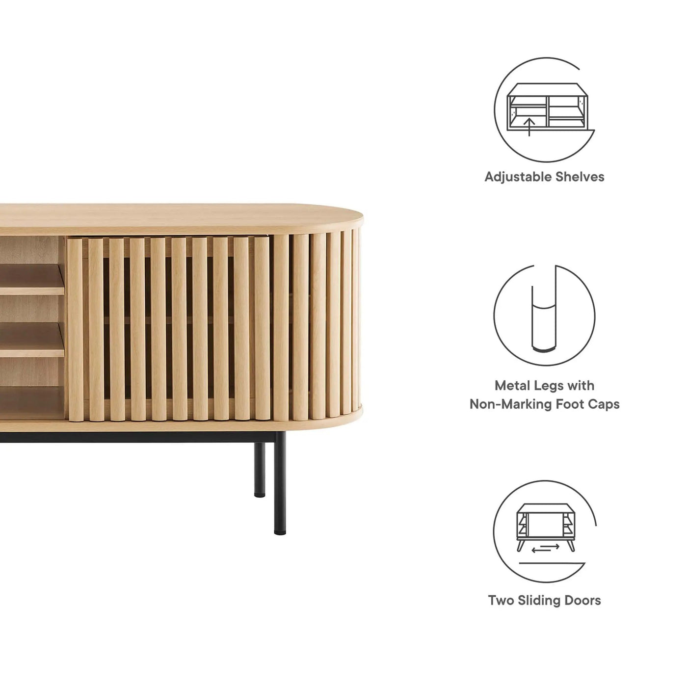 Fortitude 71" TV Stand by Modway by HouseOfZazla