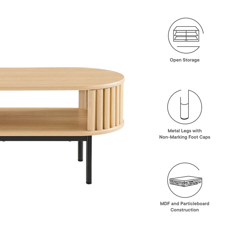 Fortitude Wood Coffee Table by Modway by HouseOfZazla