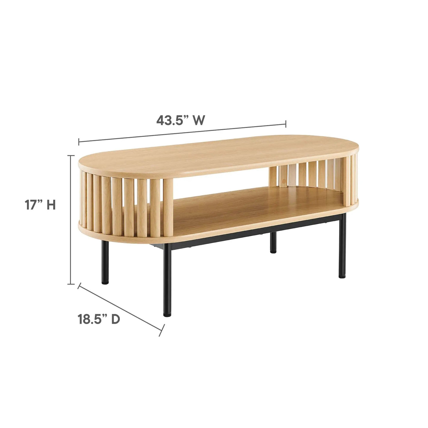 Fortitude Wood Coffee Table by Modway by HouseOfZazla