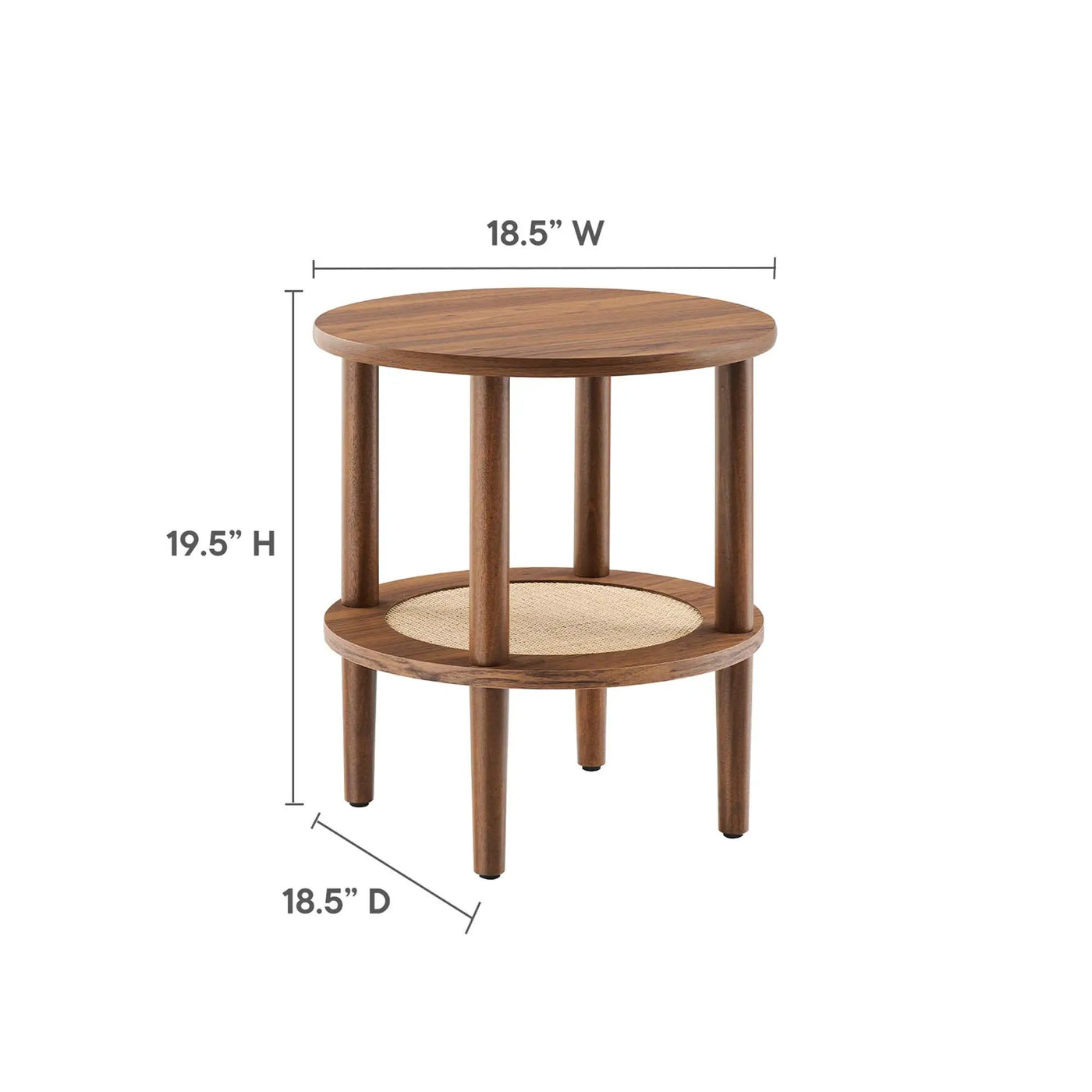 Torus Round Side Table by Modway by HouseOfZazla
