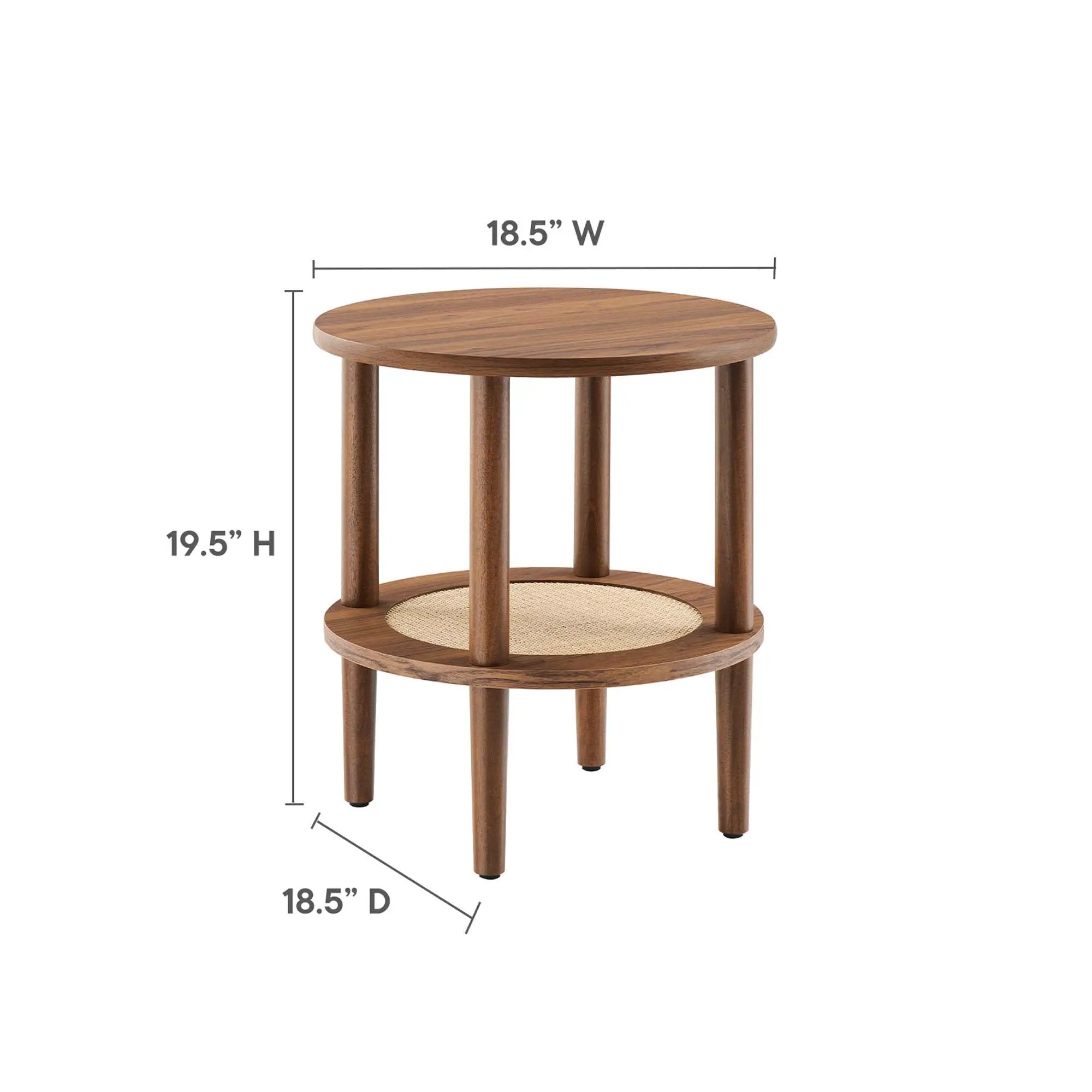 Torus Round Side Table by Modway by HouseOfZazla
