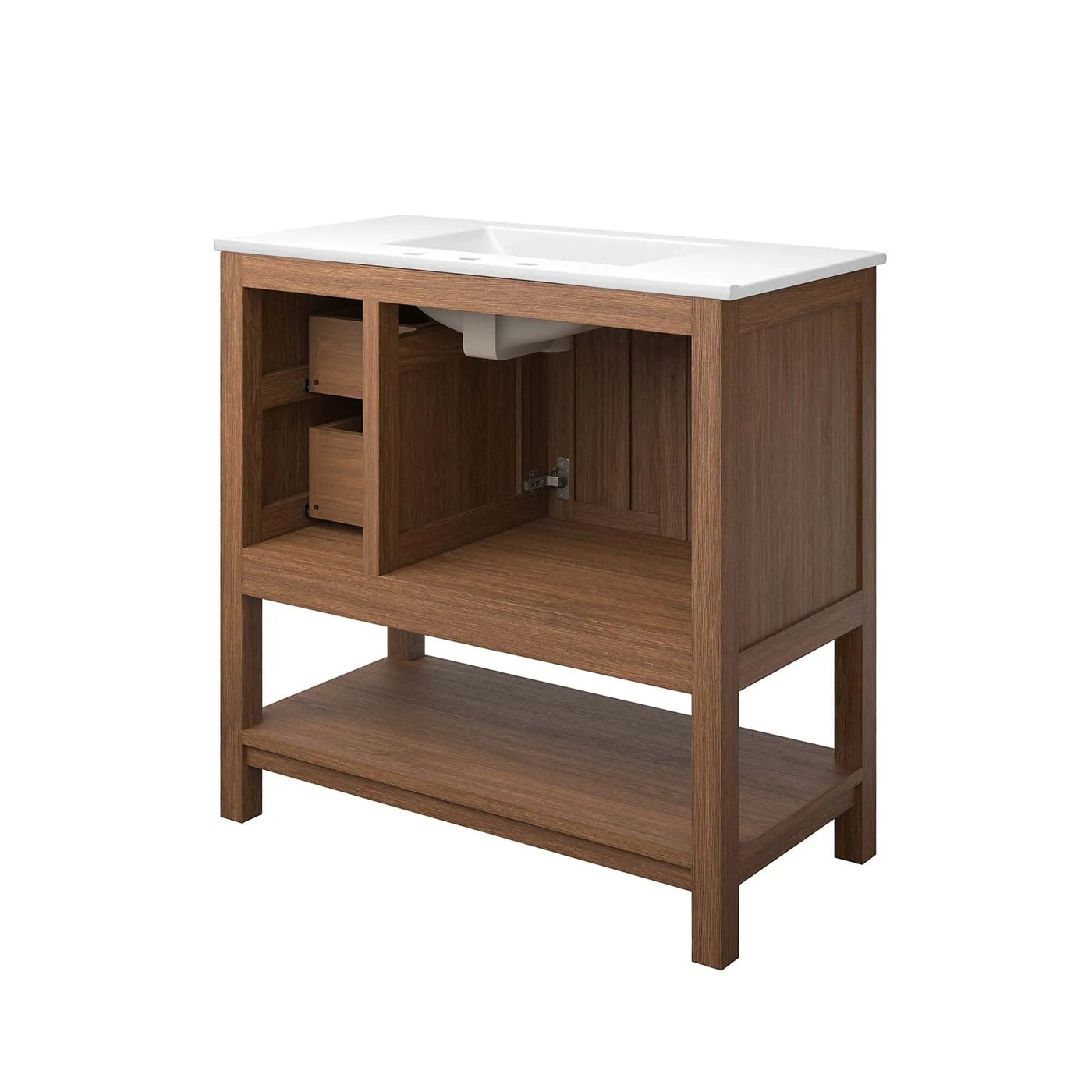 Ashlyn 36" Wood Bathroom Vanity by Modway by HouseOfZazla