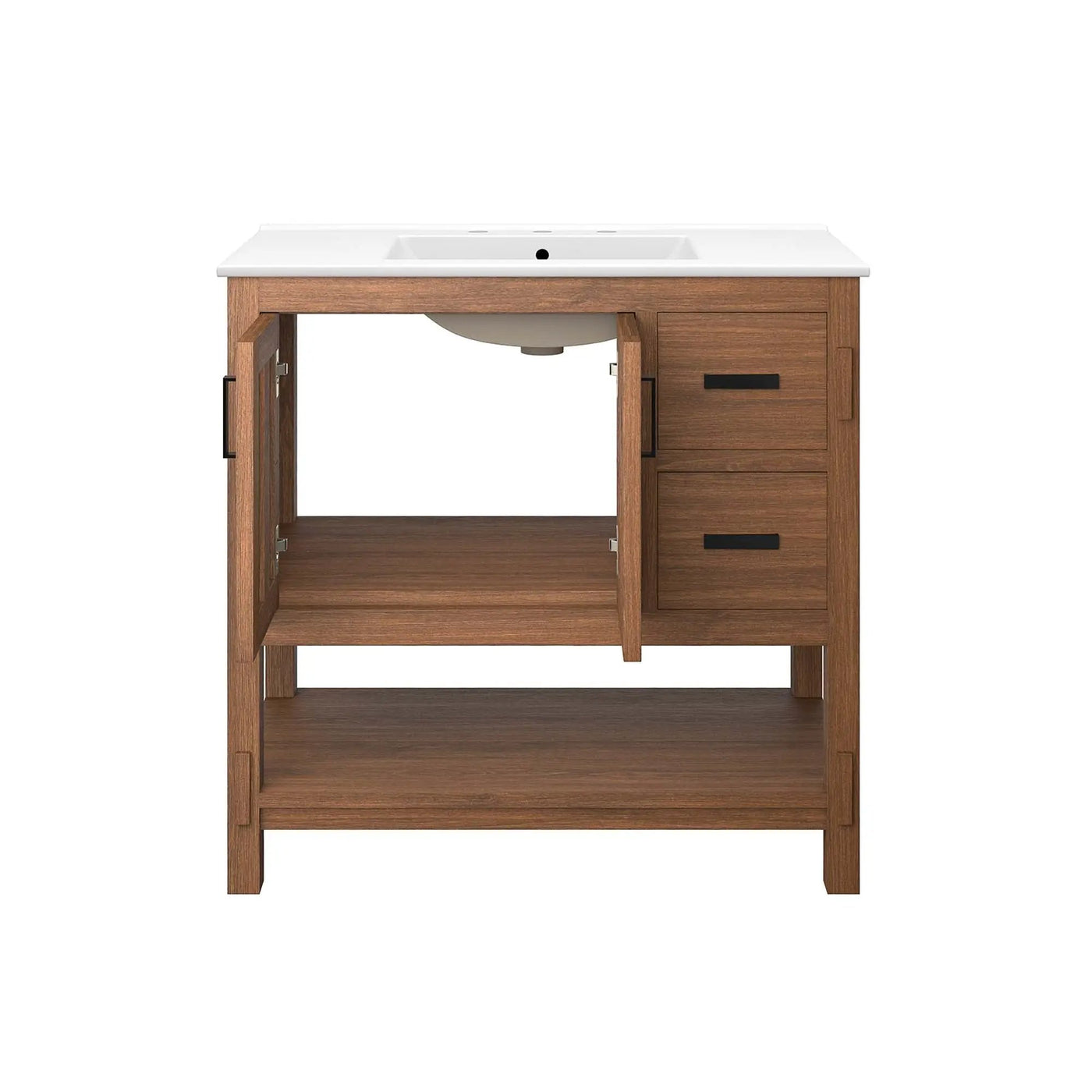 Ashlyn 36" Wood Bathroom Vanity by Modway by HouseOfZazla
