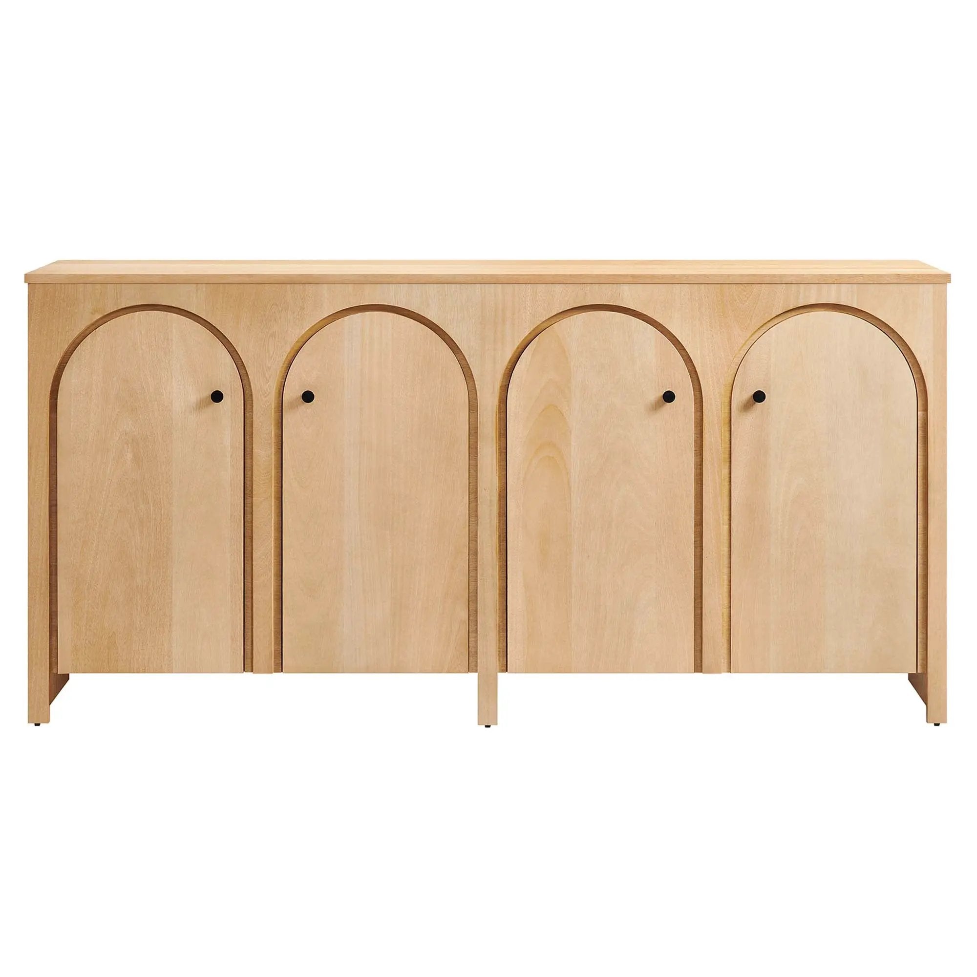 Appia Wood Grain 4-Door Sideboard Storage Cabinet by Modway by HouseOfZazla