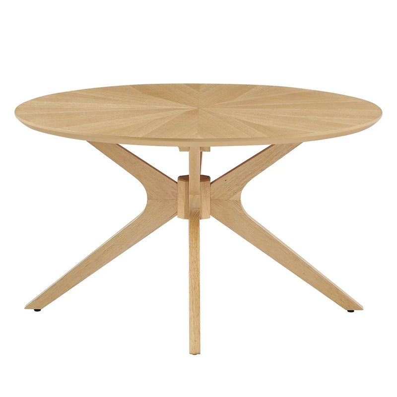 Crossroads Round Wood Coffee Table by Modway by HouseOfZazla