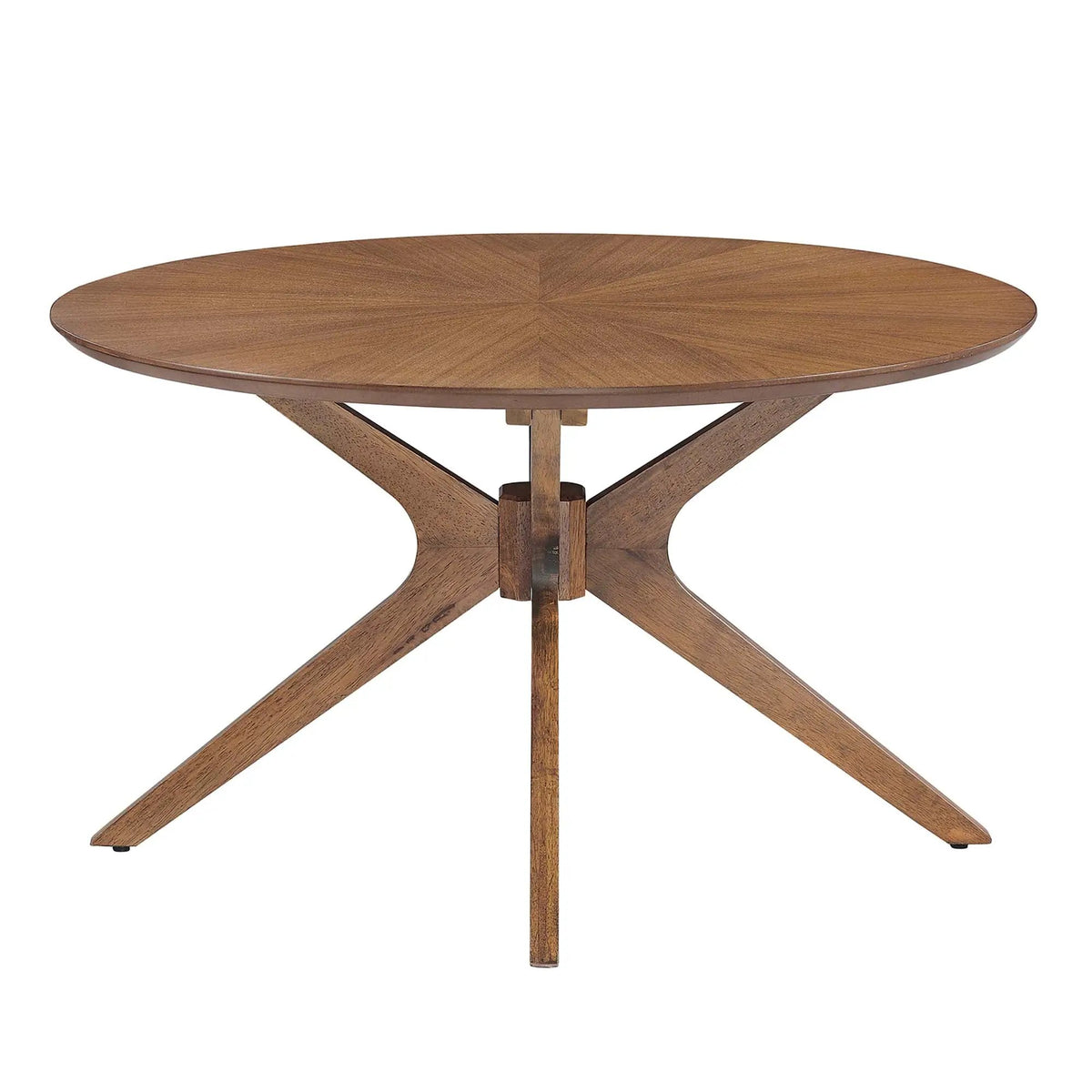 Crossroads Round Wood Coffee Table by Modway by HouseOfZazla