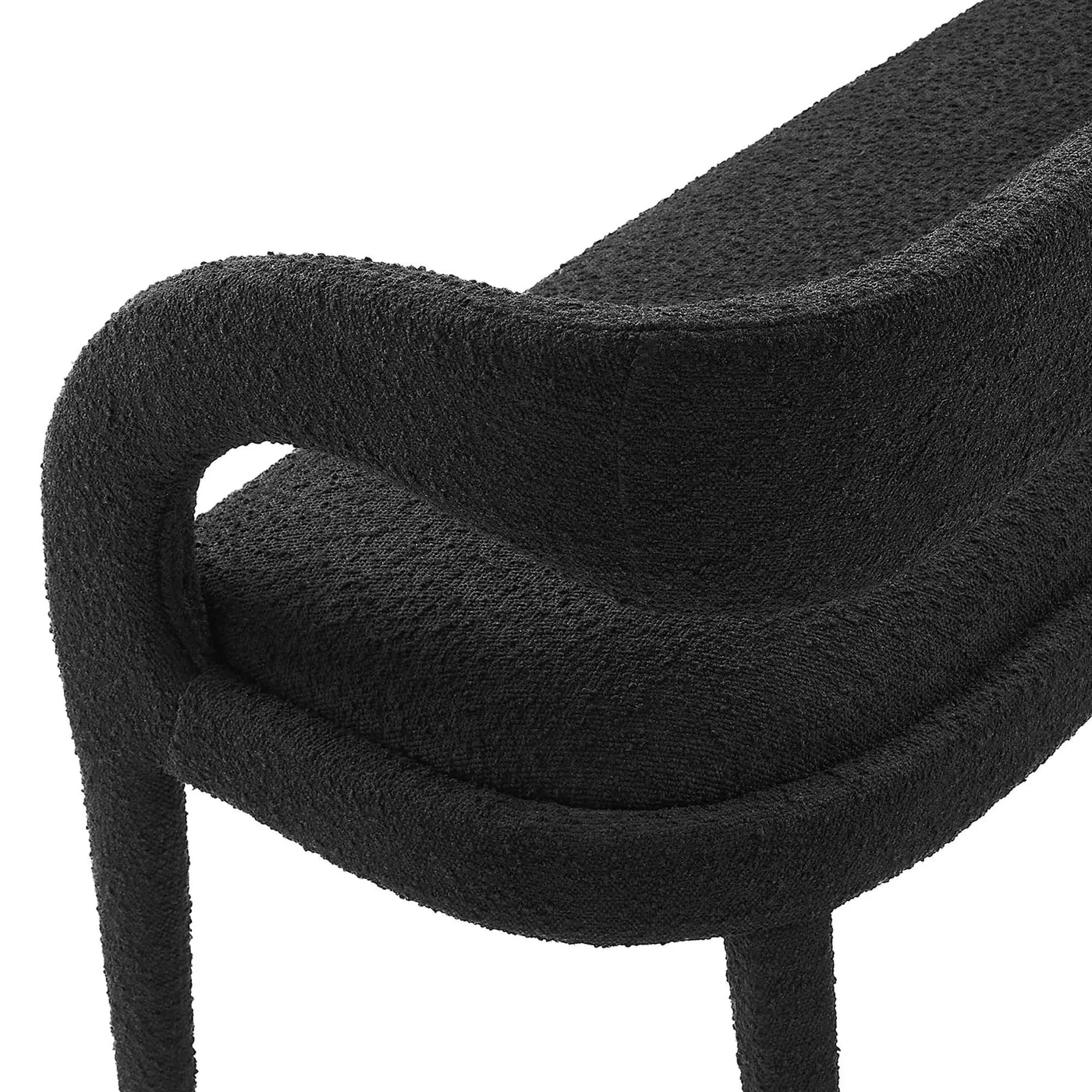 Pinnacle Boucle Fabric Accent Bench by Modway by HouseOfZazla