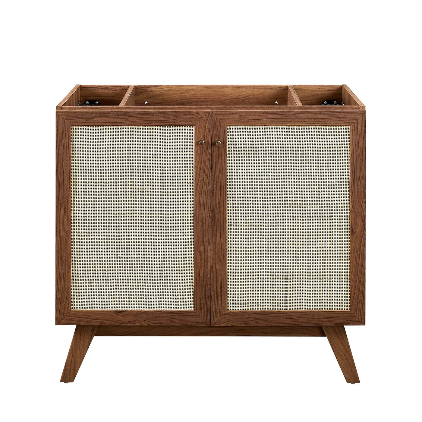 Soma 36" Bathroom Vanity Cabinet with Rattan Doors by HouseOfZazla