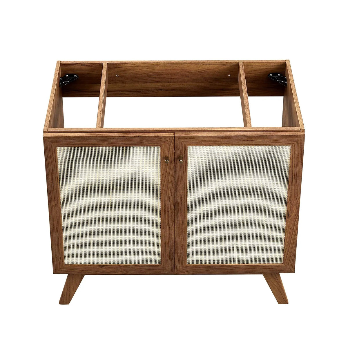 Soma 36" Bathroom Vanity Cabinet with Rattan Doors by HouseOfZazla