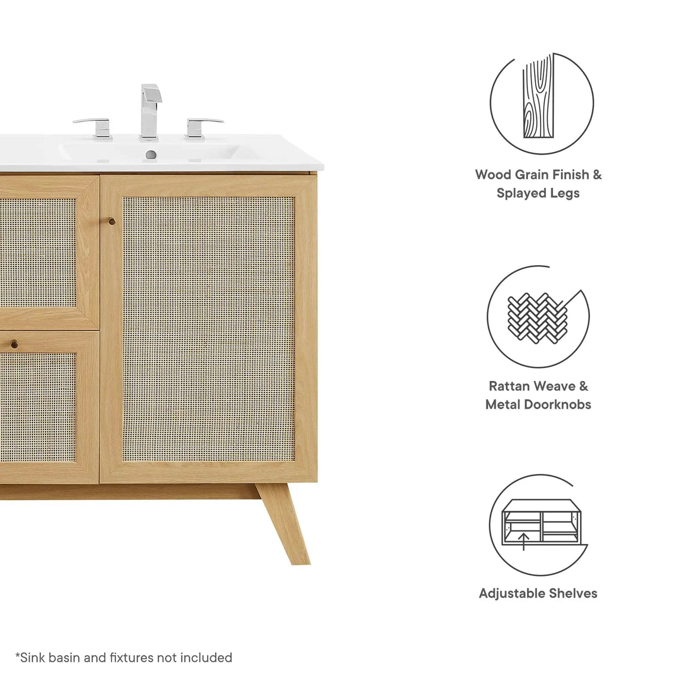 Soma 48" Bathroom Vanity Cabinet by Modway by HouseOfZazla