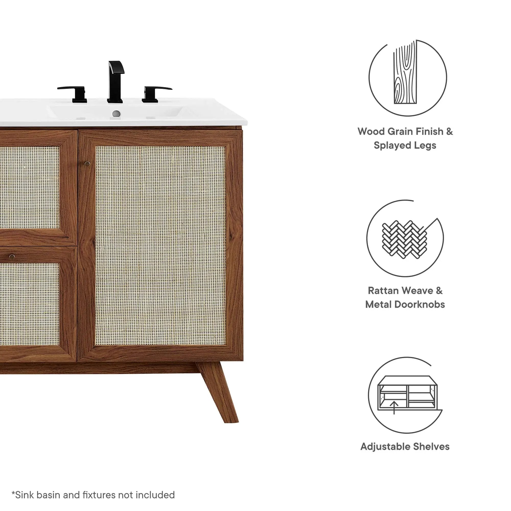 Soma 48" Bathroom Vanity Cabinet by Modway by HouseOfZazla