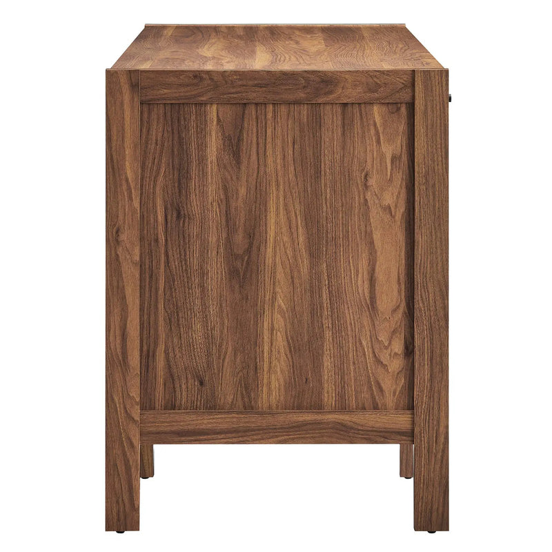 Capri 58" Wood Grain Office Desk by Modway by HouseOfZazla
