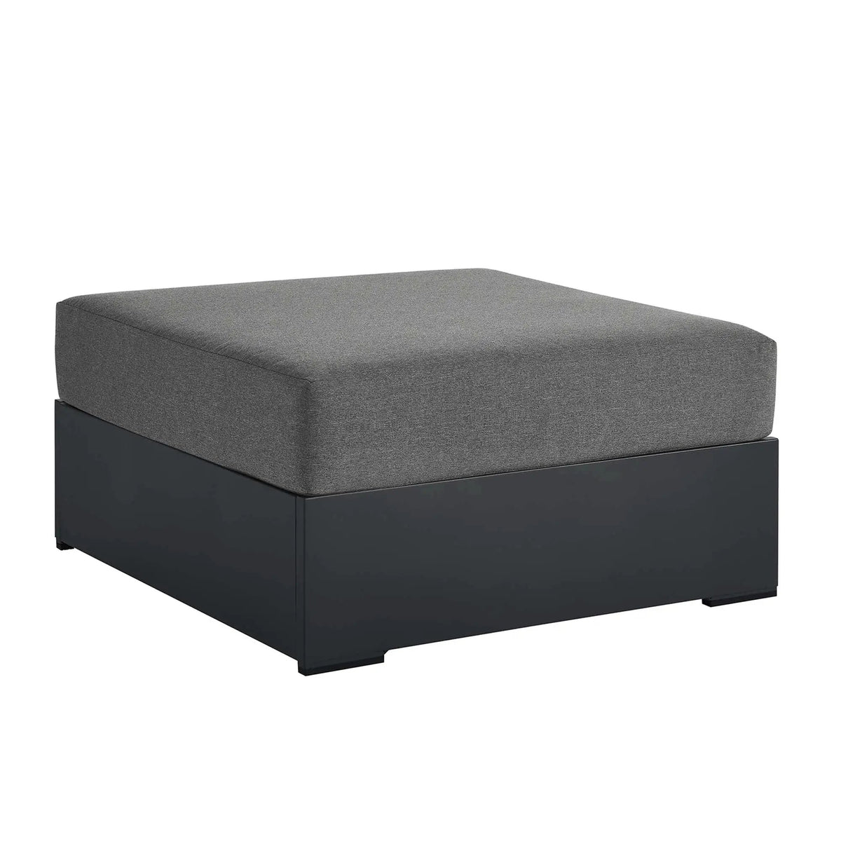 Tahoe Outdoor Patio Powder-Coated Aluminum Ottoman by Modway by HouseOfZazla