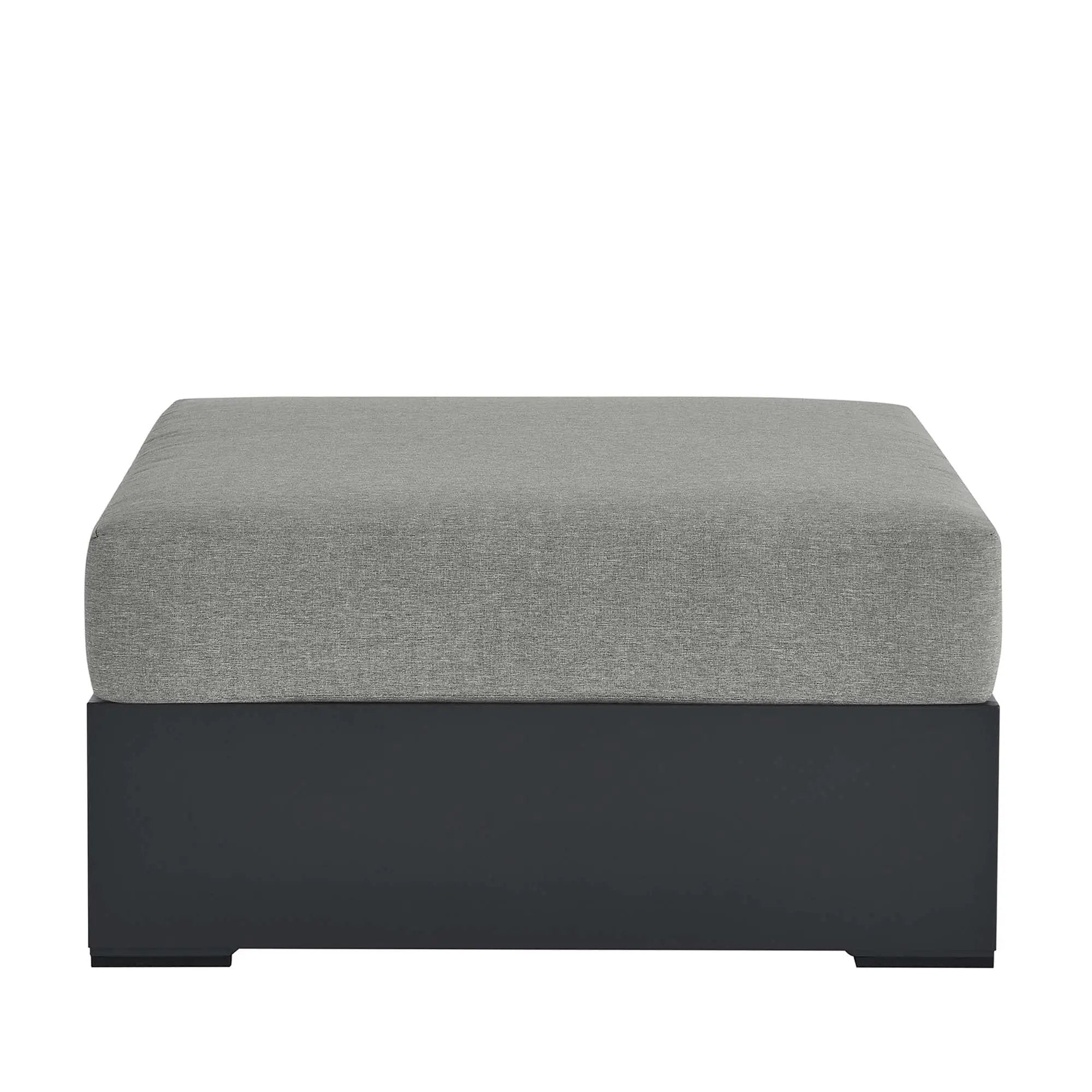 Tahoe Outdoor Patio Powder-Coated Aluminum Ottoman by Modway by HouseOfZazla