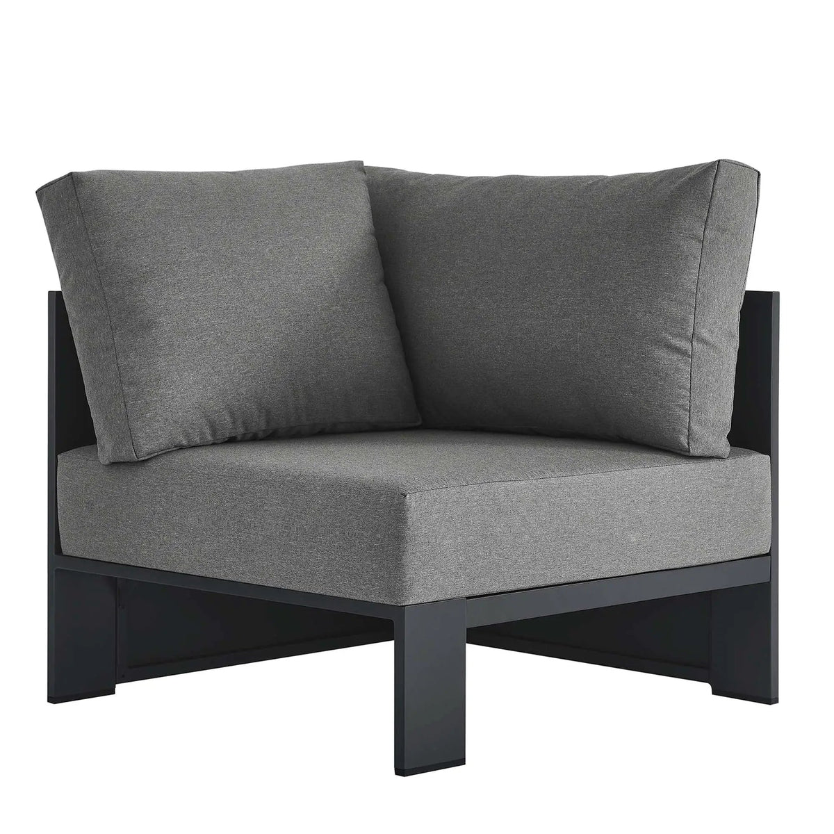 Tahoe Outdoor Patio Powder-Coated Aluminum Modular Corner Chair by Modway by HouseOfZazla