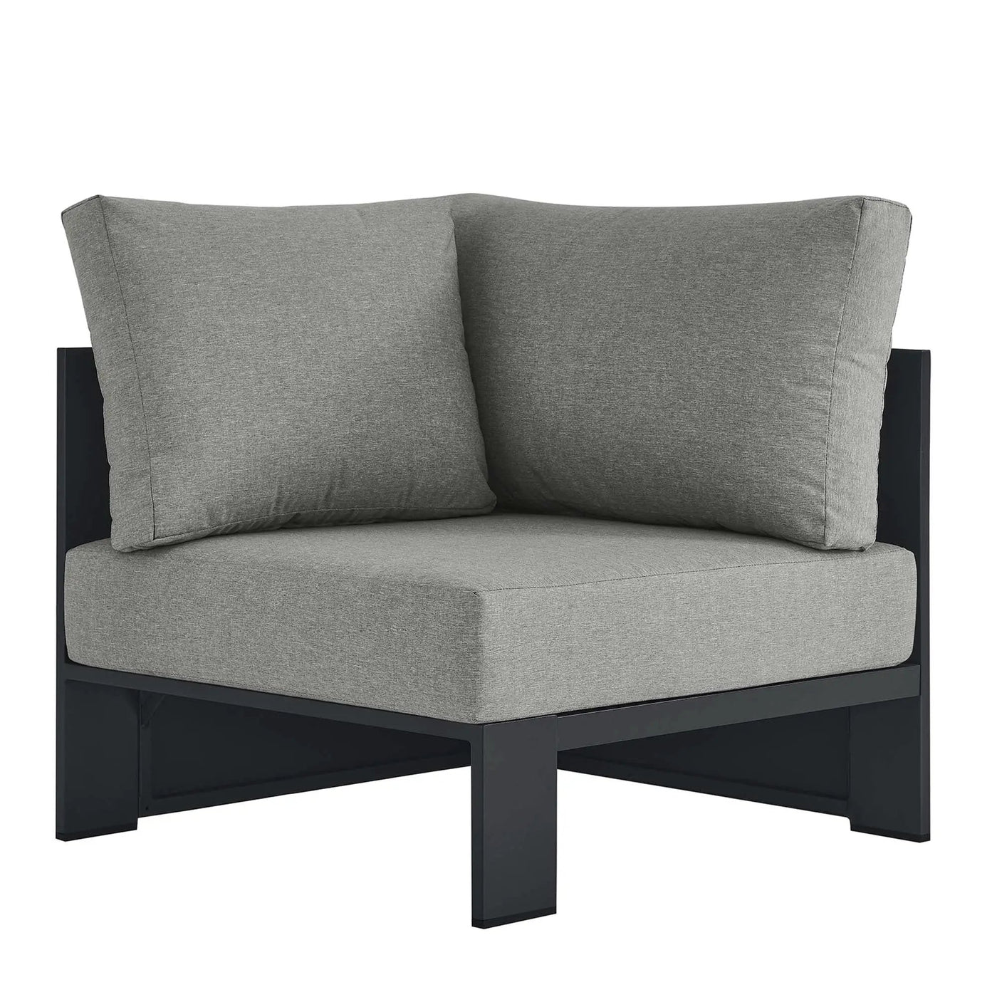 Tahoe Outdoor Patio Powder-Coated Aluminum Modular Corner Chair by Modway by HouseOfZazla