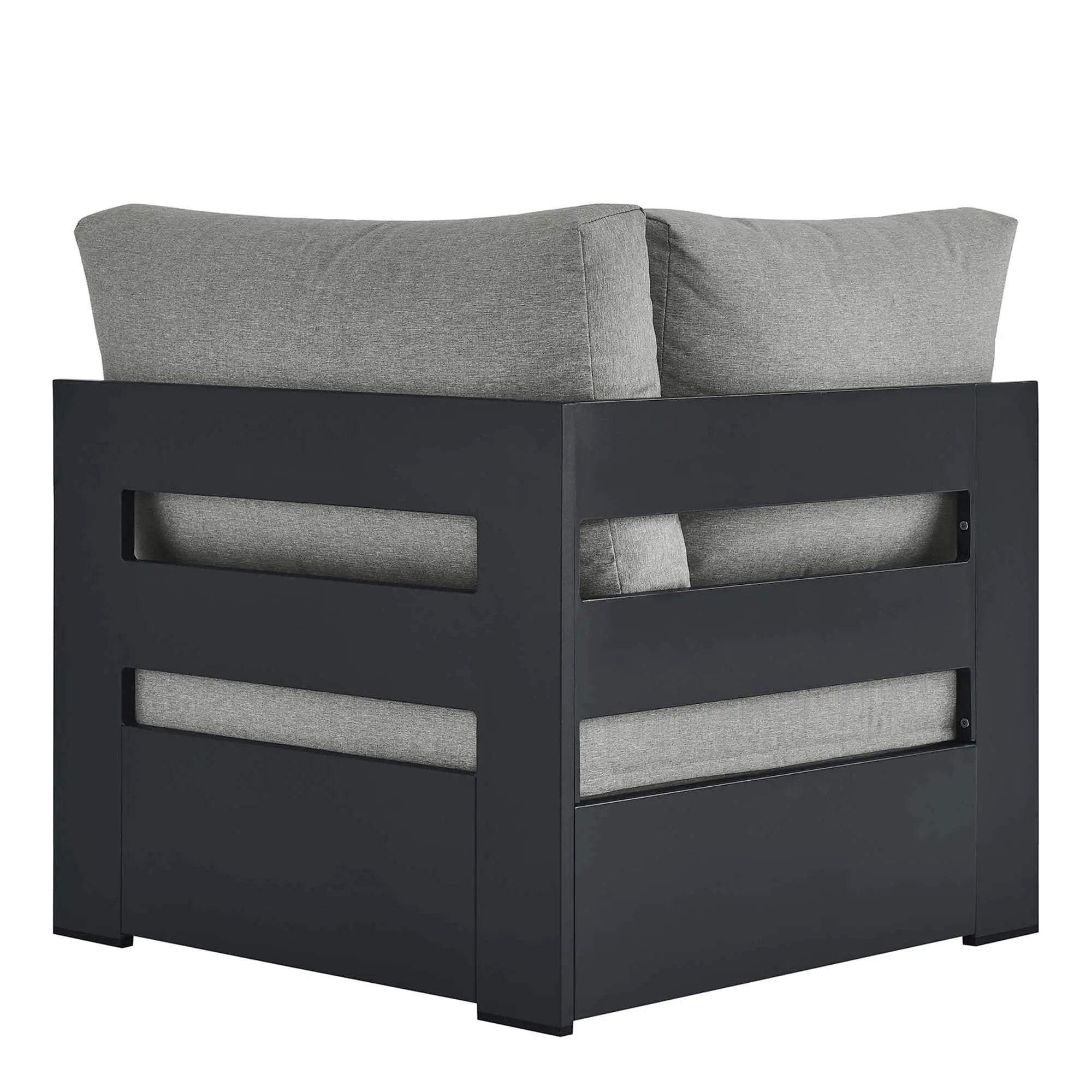 Tahoe Outdoor Patio Powder-Coated Aluminum Modular Corner Chair by Modway by HouseOfZazla