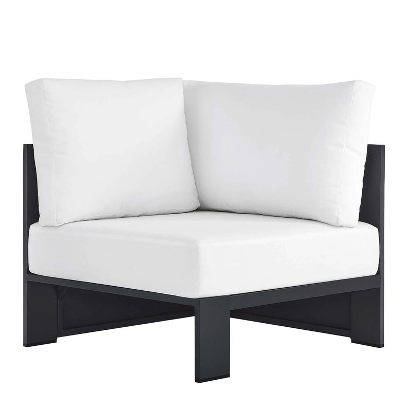 Tahoe Outdoor Patio Powder-Coated Aluminum Modular Corner Chair by Modway by HouseOfZazla