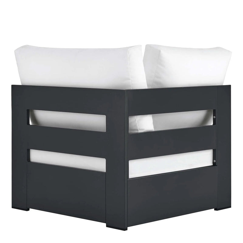 Tahoe Outdoor Patio Powder-Coated Aluminum Modular Corner Chair by Modway by HouseOfZazla