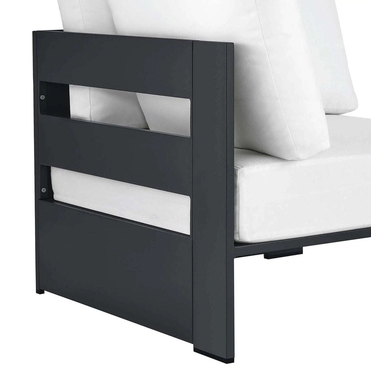 Tahoe Outdoor Patio Powder-Coated Aluminum Modular Corner Chair by Modway by HouseOfZazla