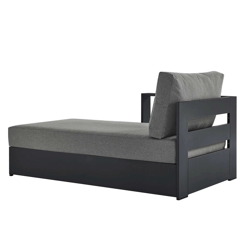Tahoe Outdoor Patio Powder-Coated Aluminum Left-Facing Chaise Lounge by HouseOfZazla