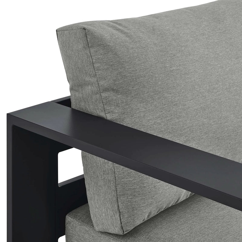Tahoe Outdoor Patio Powder-Coated Aluminum Left-Facing Chaise Lounge by HouseOfZazla