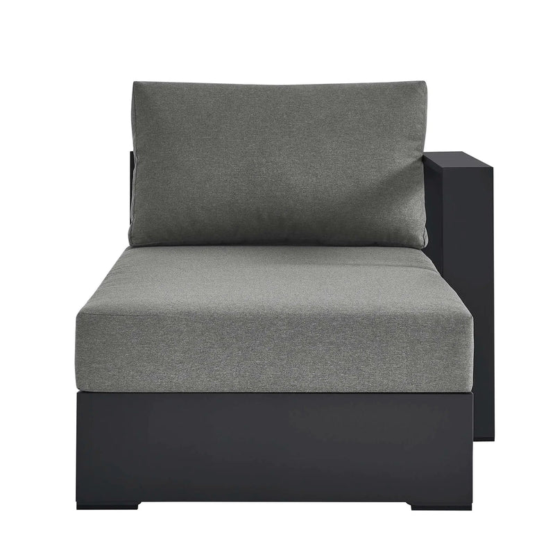 Tahoe Outdoor Patio Powder-Coated Aluminum Right-Facing Chaise Lounge by HouseOfZazla