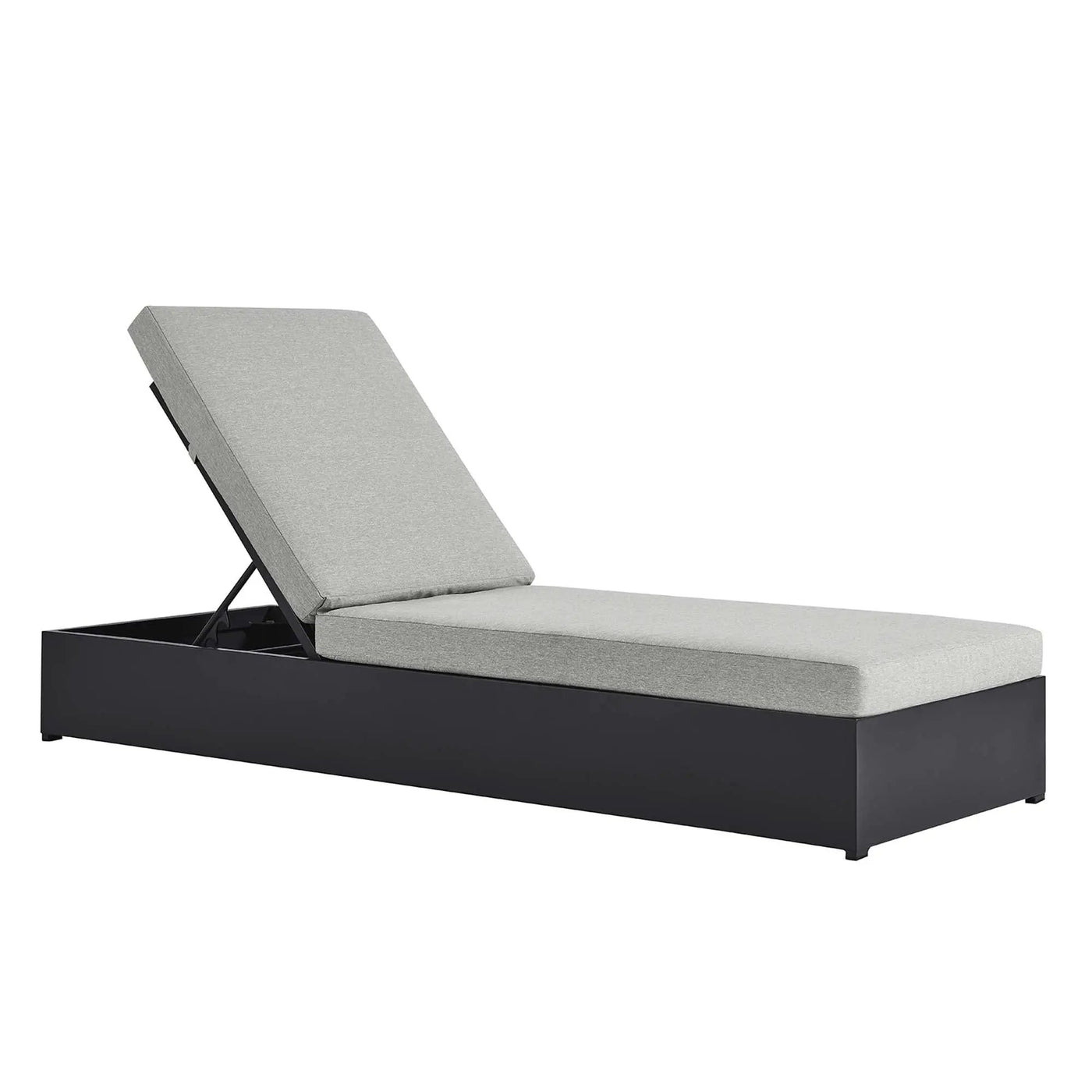Tahoe Outdoor Patio Powder-Coated Aluminum Chaise Lounge Chair by Modway by HouseOfZazla