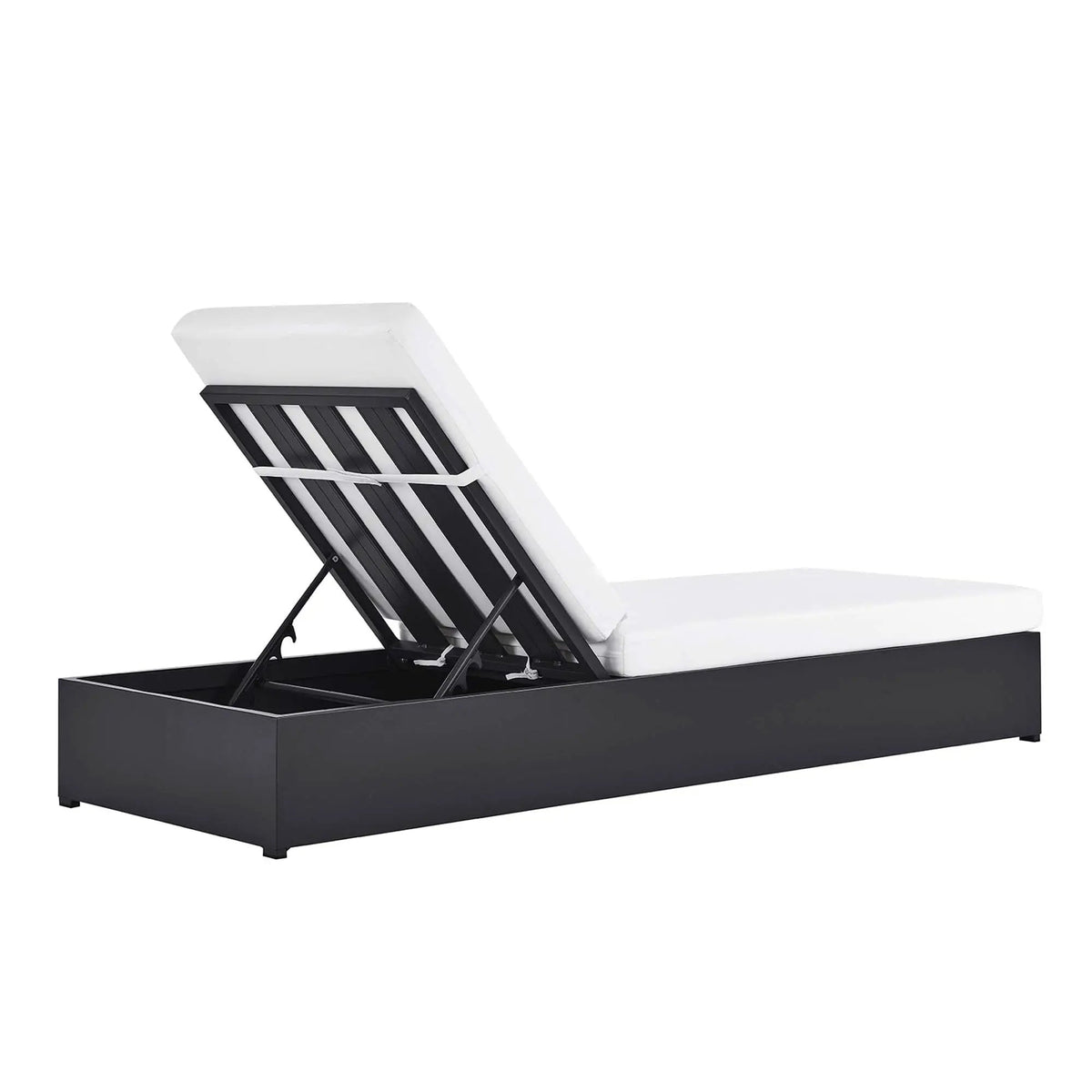 Tahoe Outdoor Patio Powder-Coated Aluminum Chaise Lounge Chair by Modway by HouseOfZazla