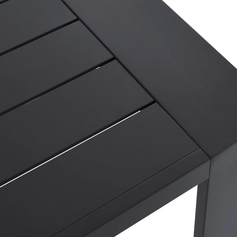 Tahoe Outdoor Patio Powder-Coated Aluminum End Table by Modway by HouseOfZazla