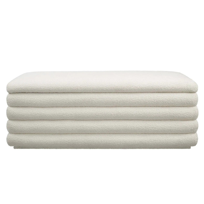 Mezzo Boucle Upholstered Storage Bench by Modway by HouseOfZazla