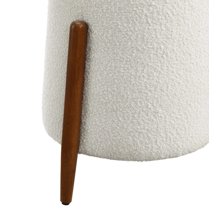 Riven Upholstered Boucle Fabric Ottoman by Modway by HouseOfZazla