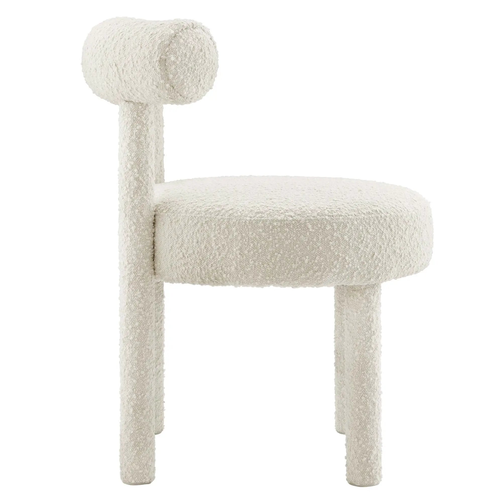 Toulouse Boucle Fabric Dining Chair Set of 2 by Modway by HouseOfZazla