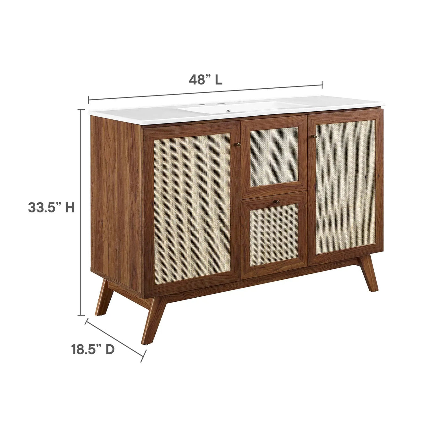 Soma 48" Single Sink Bathroom Vanity by Modway by HouseOfZazla