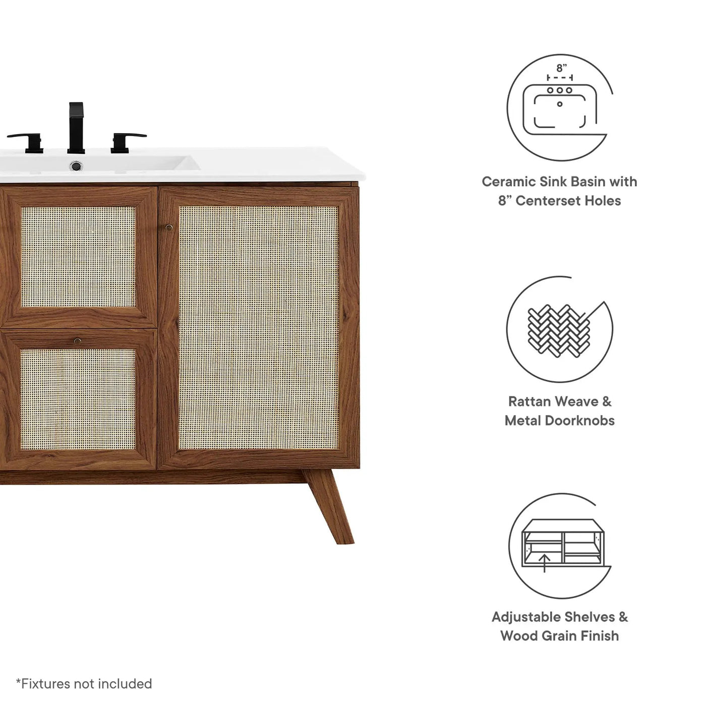 Soma 48" Single Sink Bathroom Vanity by Modway by HouseOfZazla