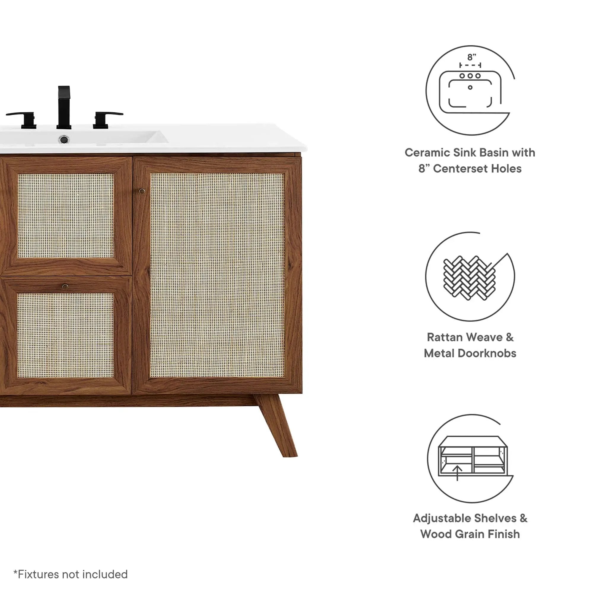 Soma 48" Single Sink Bathroom Vanity by Modway by HouseOfZazla